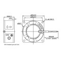 Ventilateur axial de la turbine DC6030 en aluminium de logement de 60X60X30mm